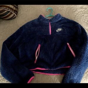 Nike fleece retro sweater